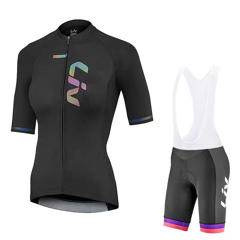 Women s Cycling Clothes Summer Road Cycling Jerseys Cycling Bibs Breathable Quick Drying Clothes Cycling Shirts S