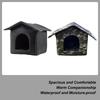Outdoor Pet House Waterproof Houses Pet Shelter For Pets Cat Kennel Bed Travel Nest Carrier Thickened Cat Nest Tent Cabin