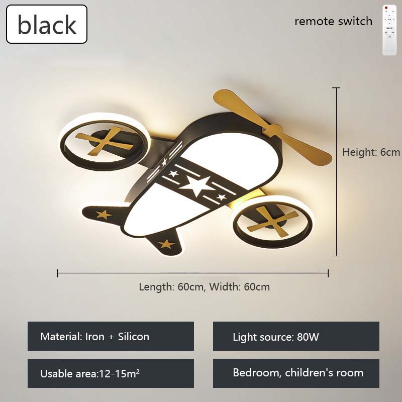 Kids Room Lighting Bedroom Lamps and Lanterns Modern Simple Scandinavian Boys and Girls Creative LED Ceiling Lighting