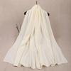 Pure White Medium-Thickness Soft Skin-Friendly Unisex Scarf Shawl
