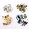 20Pcs Key Fob Hardware, 1 Inch Keychain Key Fob Hardware for Wristlet Keychain