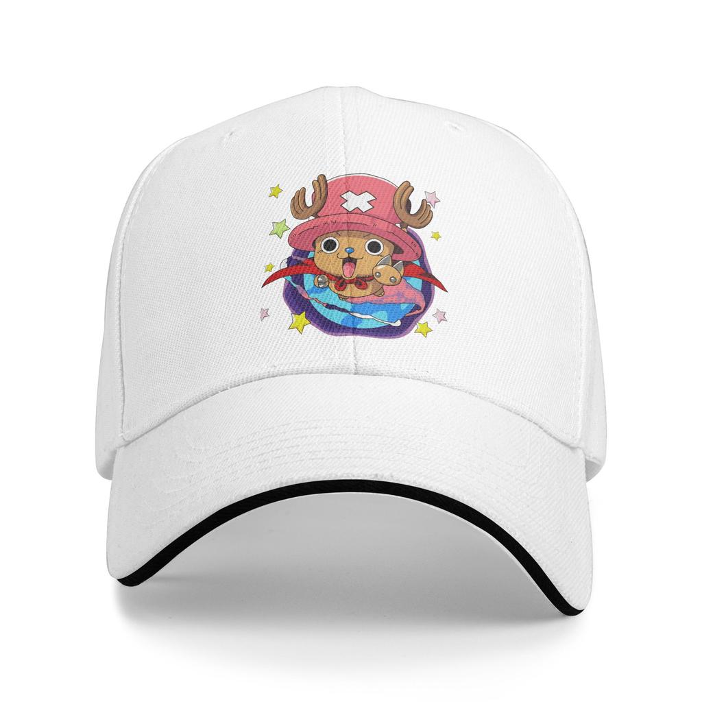 Cotton Candy Lover One Piece Tony Tony Chopper Baseball Caps Fashion  Sandwich Caps Unisex Style Adjustable Dad Hat Sport