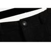 DIMANAF 2025 Plus Size Autumn Winter Women Skirts Short Corduroy Elastic Waist Trousers Oversize 5XL Black Thicken