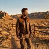 Men's Splicing Tooling Jacket Lapel Snap-Down Multi-Pocket Casual Motorcycle Wind Jacket