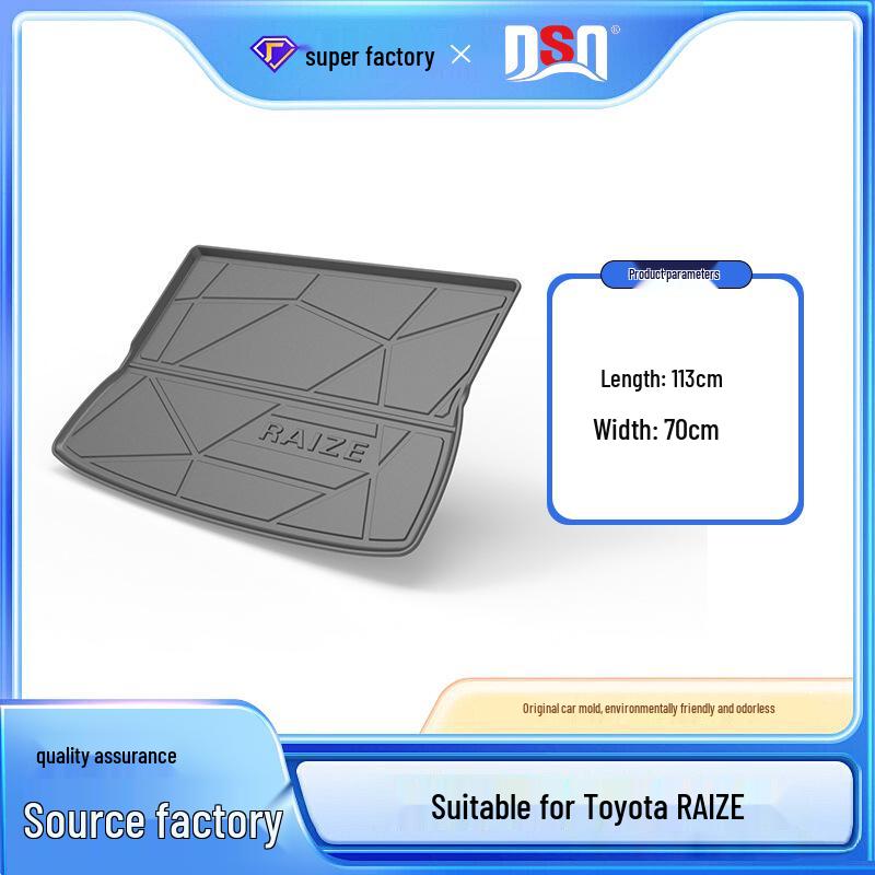 Roewe TPE Car Trunk Mat: Eco-Friendly, Odor-Free Luggage Compartment Protector