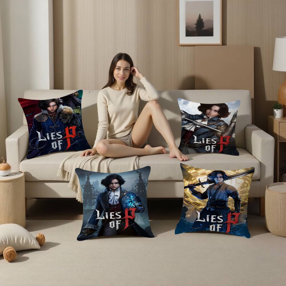 Game LLLies of P Personalized Pillow Cover Kids Bedroom Wild Party Decor Pillowcase kid Birthday shower Gift