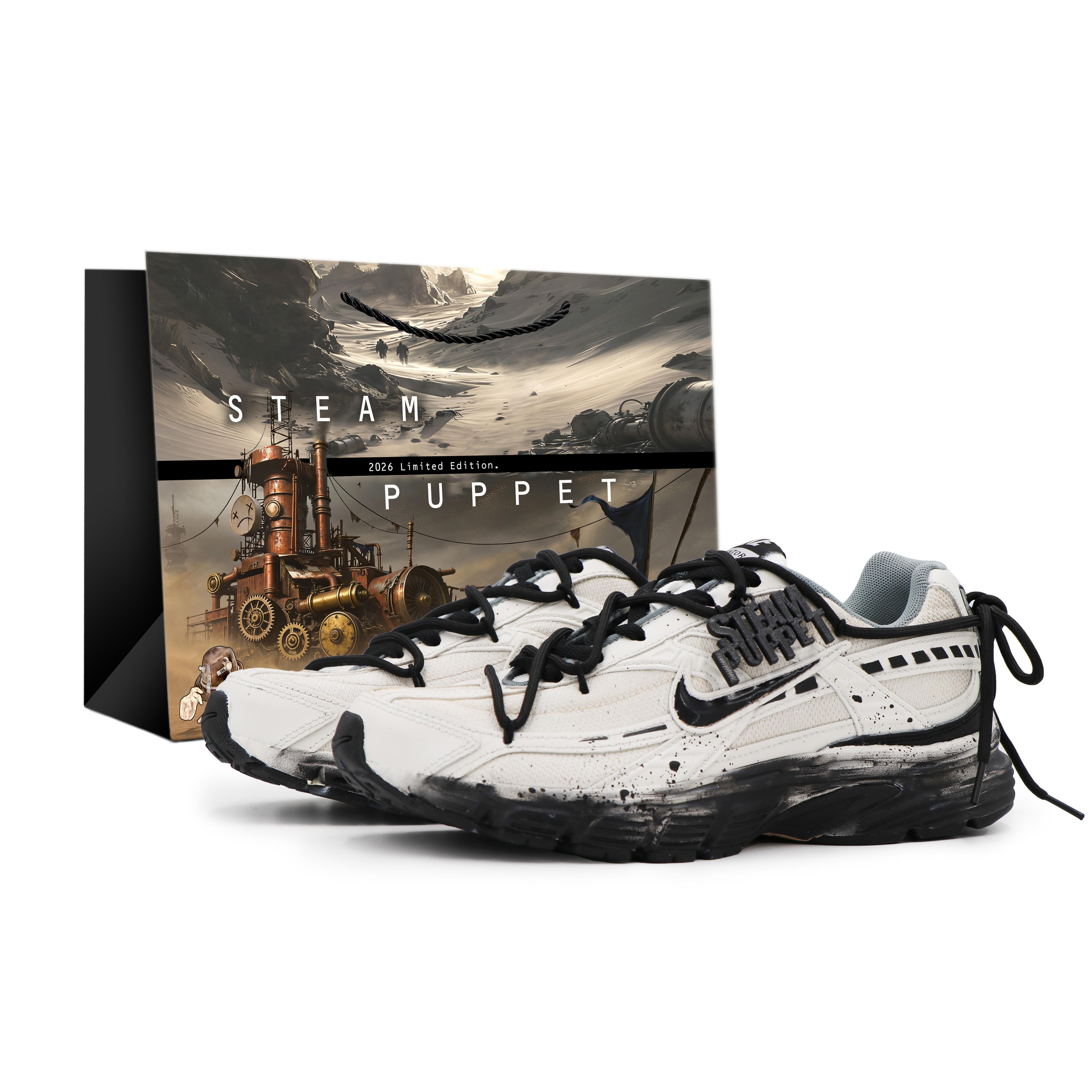 Nike Initiator Low top Running Shoes Men s Beige Black IO7609-101(Team413-) 41