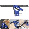 Multiple Purpose Aluminum Measuring Instrument Adjustable Angles Square with Hole Designs Upgrades for Construction Projects