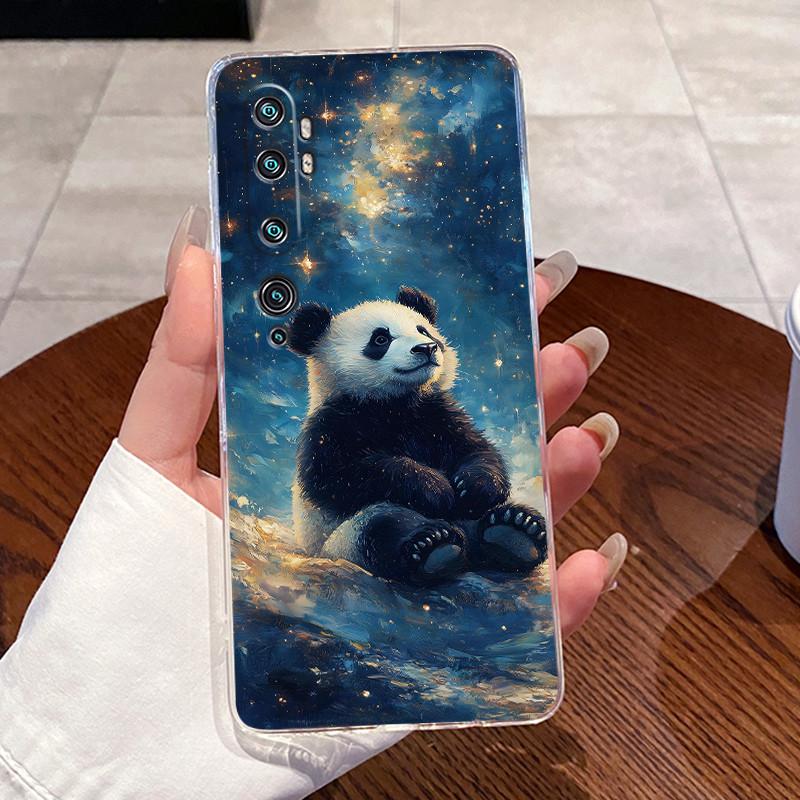 Jelly Casing For Xiaomi Mi cc9 Pro/Mi Note 10/Mi Note 10 Pro Clear Silicone Soft TPU Back Cover Cute Cat Rabbit Protective Case
