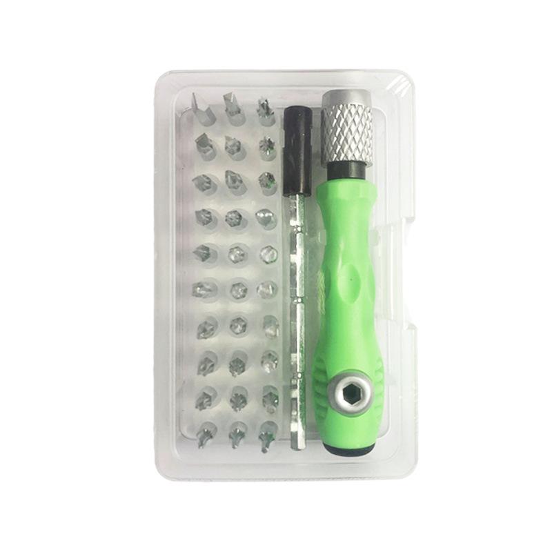 32-in-1 Multi-functional Screwdriver Set: Phillips, Flathead, Retractable, Detachable for Mobile Phone Repair. Standard Version