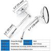 2026 Hot!! 2026 Hot Vintage Bike Mirror Metal Bicycle Mirrors For Handlebars Rearview Mirror Cruiser Bike Mirror Electric Bike Mirror Side Mirror Galv
