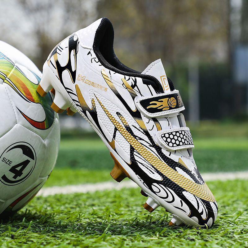 Football Shoes Children Boys 6 to 12 Years Old Broken Nails Boys Elementary School Students Long Nails Adult Assassins 15 Indoor C Luo Breathable