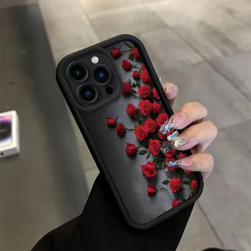 iPhone 17 Pro Max Icefield Rose Case - Compatible with iPhone 14, 15, and 16 Models
