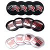 4 ks 56mm krytky středů kol auta, samolepka s logem pro SEAT Leon 5F Ibiza 5 6 MII Altea Cupra FR Toledo 3 Cordoba Ateca
