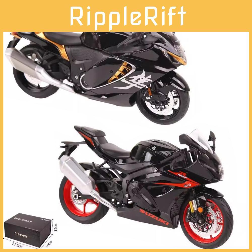 Suzuki Alloy Simulation Hayabusa Motorcycle Model Toy For Display And Collection