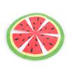 Pet Ice Pad PVC Fruit Pattern Round Cooler Mat Water Cooling Cushion Summer Cats Dogs SeatWatermelon