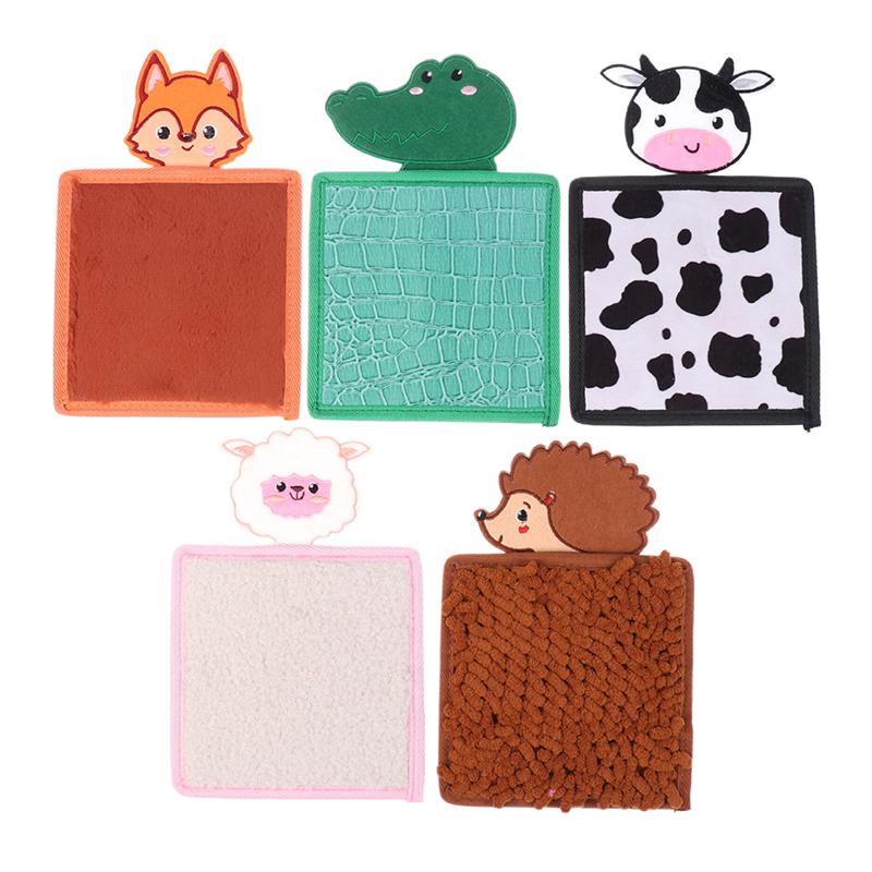 Sensory Mats Animal Theme Mini Sensory Tiles Assorted Textured Sensory Walls Panel For Autistic Boys Girls Sensory Disorder Toys