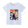 Dragon BallZ T-shirt for Children New Round Collar Clothing Kids Anime Short Sleeve Cute Cartoon Clothes Fashion Sunmer Top Gift