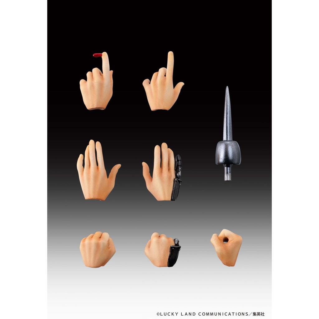 Super Action Statue: "JoJo's Bizarre Adventure Part 5" - J.P. Polnareff 160mm PVC & ABS & Nylon Painted Action Figure ME21528