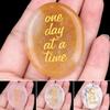 Natural Crystal Palm Stone for Meditation Relaxation Pocket Size Soothing Therapy Stone Personalized Gift for Any Occasion