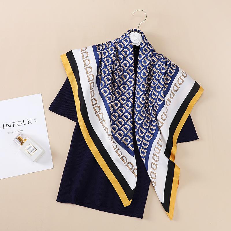 Новый дизайн роскошный женский шарф из саржи — фото 15