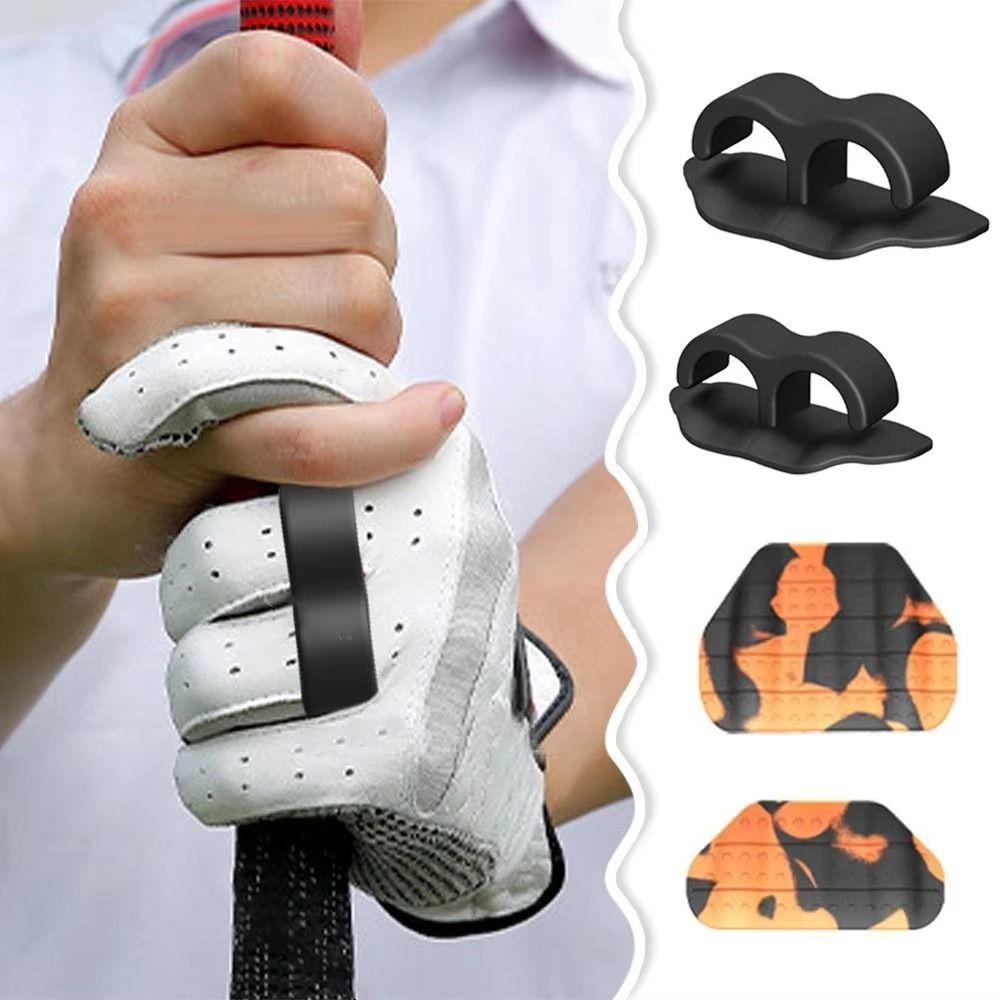 2 pcs Swing Grip Pad Golf Club Grip Trainer Correct Posture Grip Training Aids  Outdoor Indoor