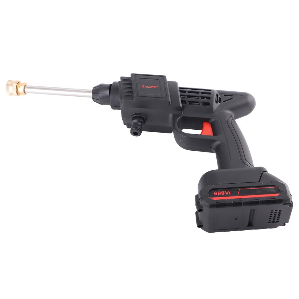 Akkudruckreiniger 4.5?5,5 bar 3?5m Reichweite 460W Tragbarer Batteriebetriebener Hochdruck-Auto