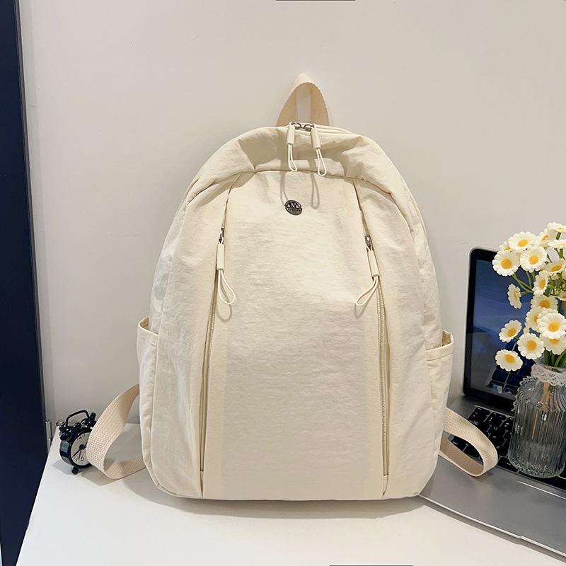 Schoolbag Ultra Light Puff Waterproof Nylon Bag Versatile Fashion Backpack Women, Simple Travel Women Backpack