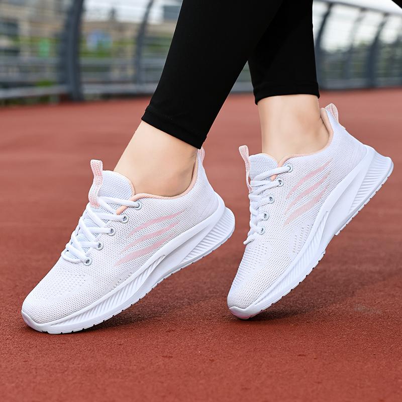 Women's Sports Shoes Casual Running Shoes Breathable Lightweight Mesh Casual Sneakers Comfortable Non-slip Women's Sports Shoes