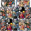 Phone Case for iPhone 17 15 16 Plus Redmi Note 14 12 11 13 Pro Max Huawei P30 P20 Lite OPPO A60 A40 A80 A54 Comics One Pieces Roronoa Zoro Luffy Cover