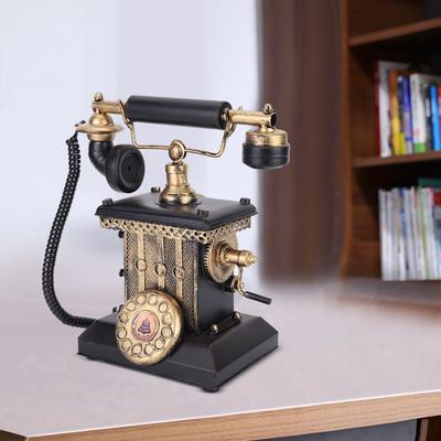 European Style Hand‑Operated Telephone Decor Bedroom Living Room Window Display Decoration
