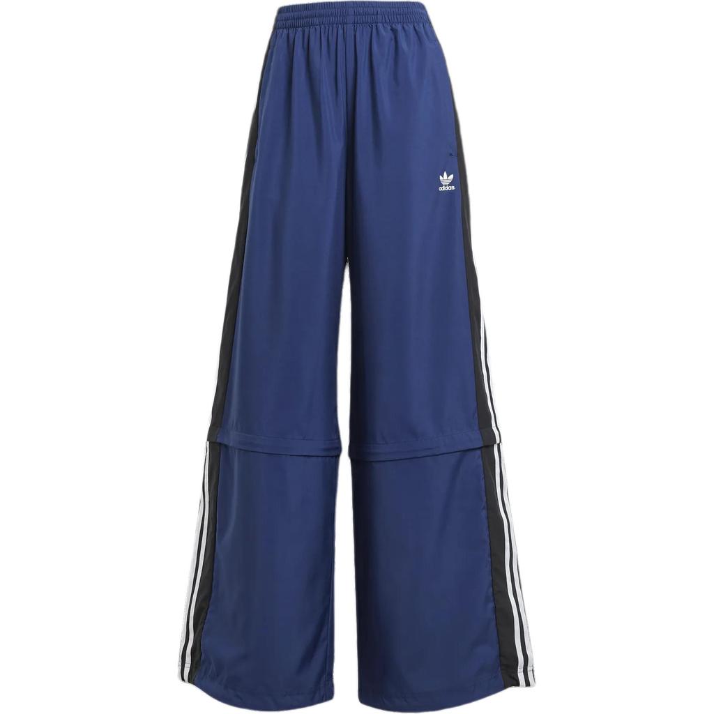 Adidas Originals Rasant Fashion Mid Waist Sports Long Pants Women Pants Dark-Blue JW9743