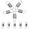 10Pcs Reliable Stainless Steel Tension Springs Metal Extension Spring for Securing Components Machinery Construction Repair