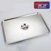 Xidean Stainless Steel Deep Square Basin with Lid and Handles