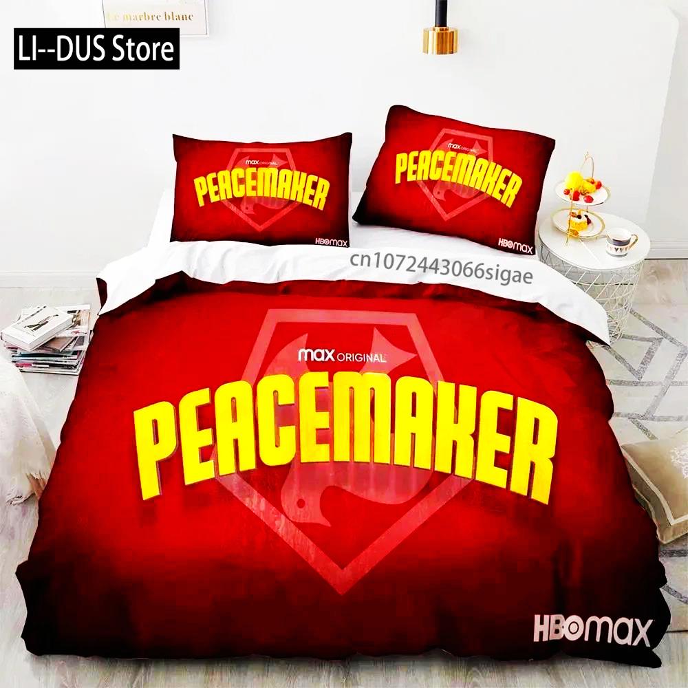 

Comforter 3D Print Peacemaker Bedding Set Bed Set Comforter King Queen Size Boys Adult Bedding Set Comforter (quilt)-EU Single(135*200cm)3pcs