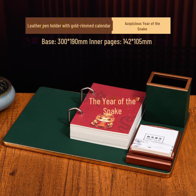 2025 Retro National Style Multifunctional Desktop Weekly Calendar