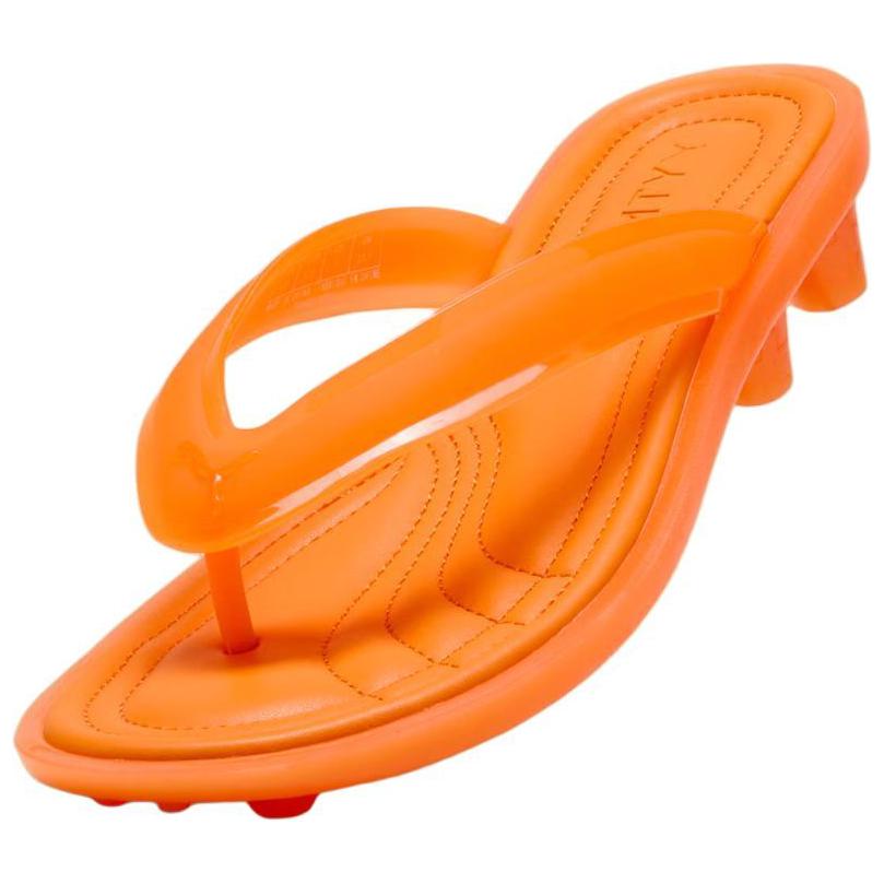 Fenty X Puma  Cat Cleat Jelly Sandal Pumpkin Pie Women Sneakers Orange 404775-02