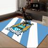 1PC rug Manchester City Crest Carpet, Chair Rug,Area Rug for Office Bedroom living rooms bedroom, Doormat decor Christmas fan gifts