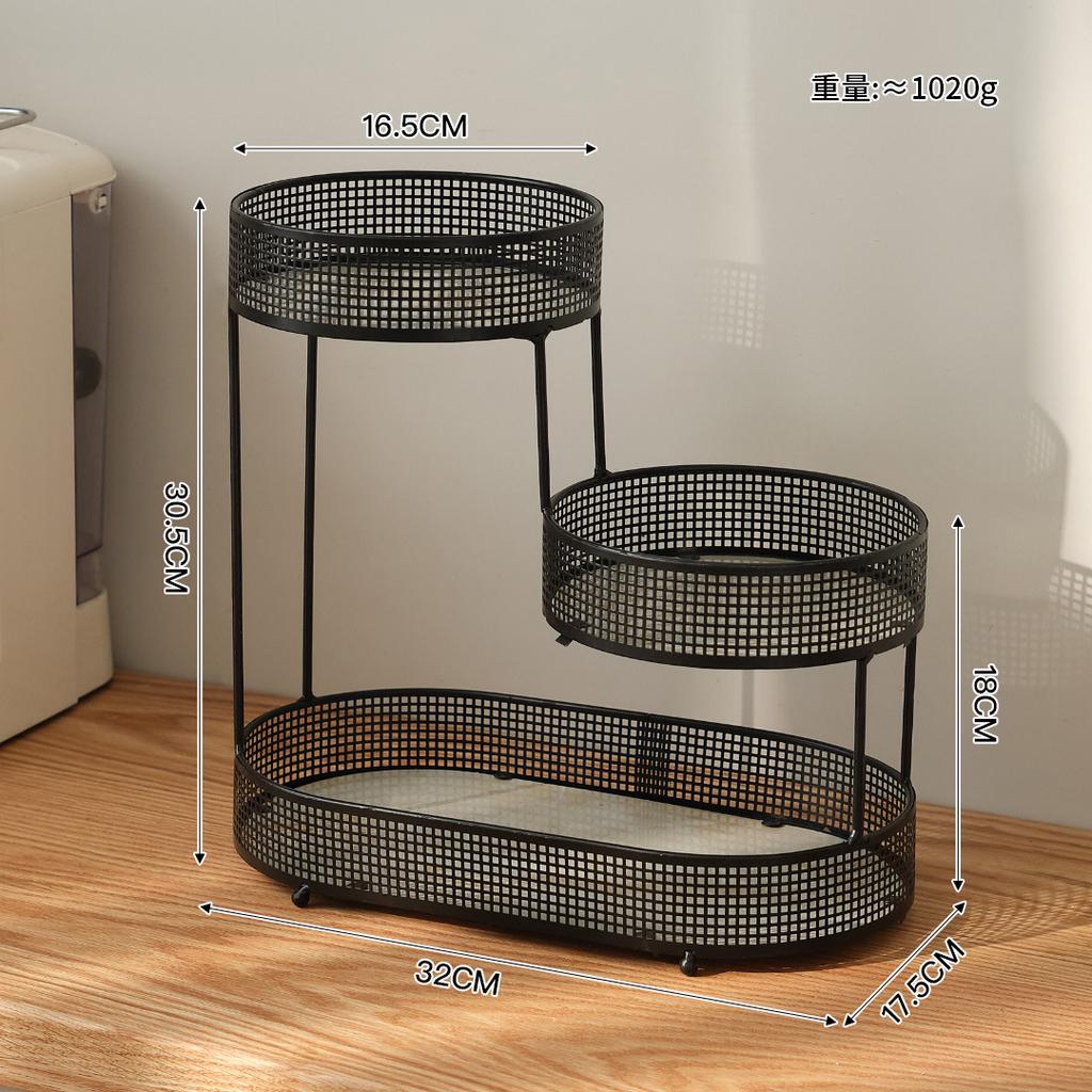 Fruit Basket, Living Room, Coffee Table, Household Multi-Layer Fruit Plate Rack, Snack Rack, Nordic Candy Storage Rack