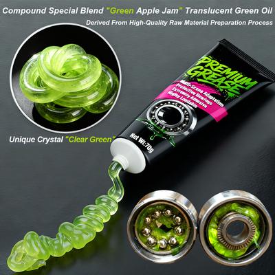 1-5PCS Bicycle Grease Green Applesauce Bearing Grease Motor Oil Lubricant Optional Grease Gun, Bicycle Maintenance Accessories