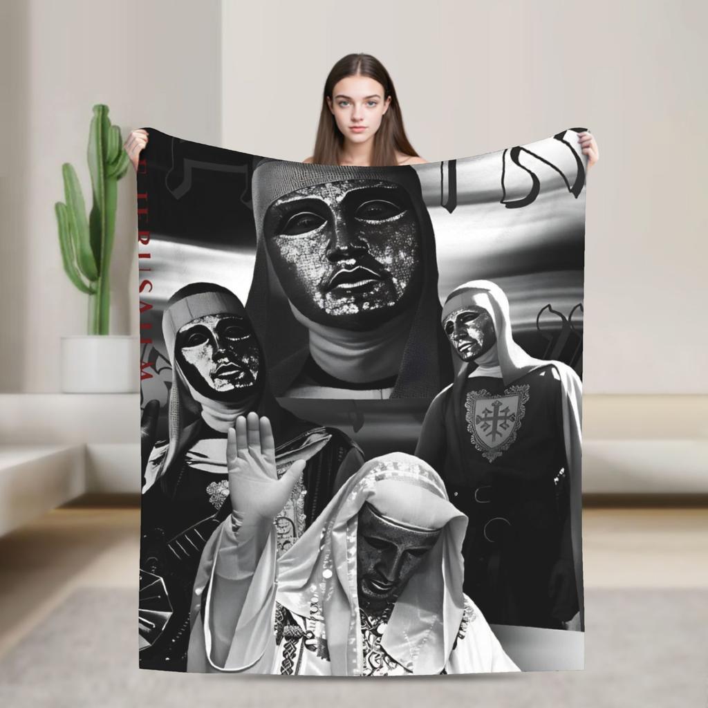 Baldwin IV of Jerusalem Flannel Blanket Adults Child Super Soft Throw Blanket Winter Home Decor Bedspread Sofa Bed Cover