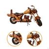 Wood Motorcycle Model Collectible Home Decoration Collectibles Vintage Design Motorbike Sculpture