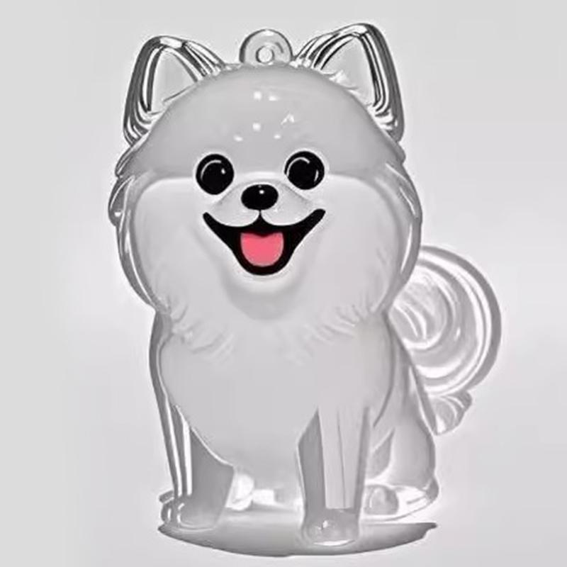 Transparent Dog Hair Souvenirs Case Dog Hair Hair Storage Capsule Pendant Puppy Hair Storage Box Charm Pet Collection Pendant