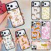 Cute Cheetah Phone Case For Apple iPhone 17 Air 16E 15 14 Plus 13 12 11 Pro Max Mini Funda Cover