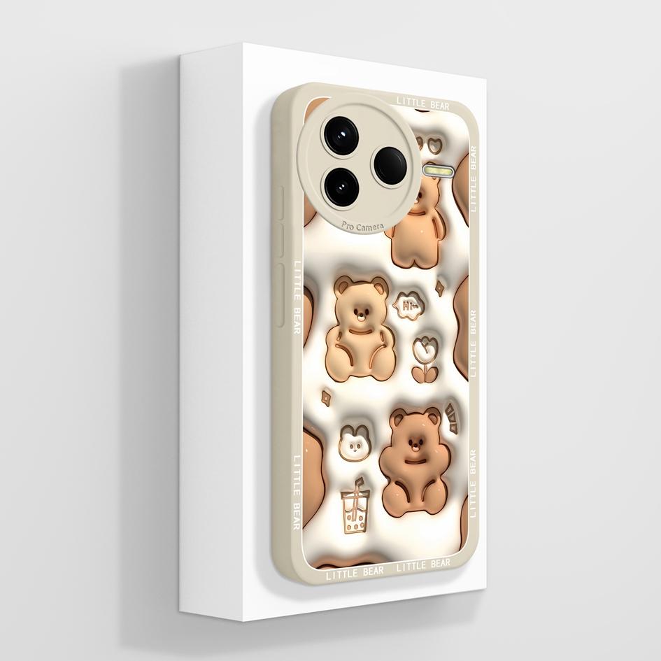 For Redmi K80 K30 K30i K30S K40 K40S K50 K60 K60E K70 K70E Pro Gaming Ultra Turbo 3 4 Case Pretty Flower Soft Silicone Shockproof Shell For Redmi Capa