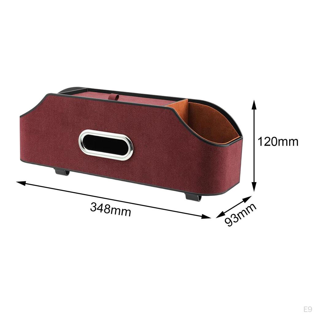 Car Headrest Seat Back Storage Box Universal Cup Napkin Holder Interior Accessory and Long