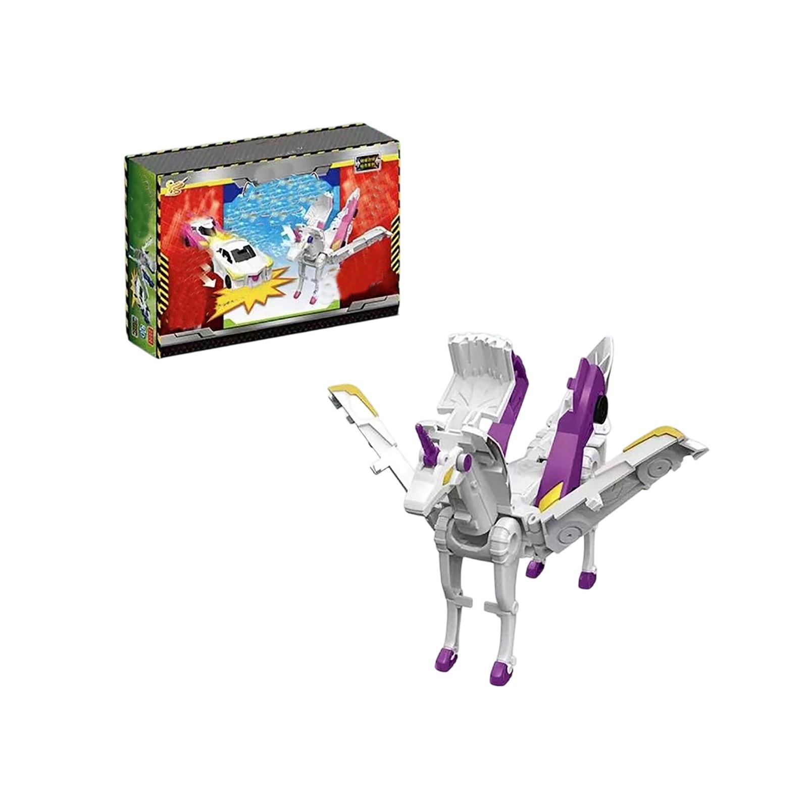 

Летающий Летающая Лошадь Кабао Машина Две Машины Столкновение Трансформация Комбинация Трансформация Игрушка для Мальчика One Size фиолетовый