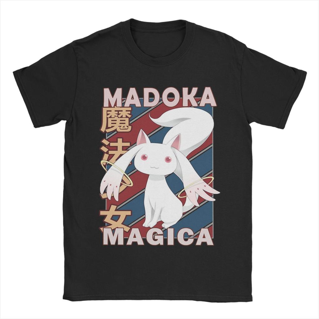Unisex TShirt Mahou Shoujo Sayaka Miki Awesome Pure Cotton Tee Shirt Short Sleeve Madoka Magica Anime T Shirt Round Neck Clothes