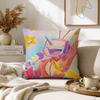 Cartoon Game Deltarune Tenna Pillow Case for Sofa Living Room Home office Decor Protective Cover