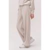 Huit Melange Velvet Wide Fit Banding Pants Htwpn5l05t